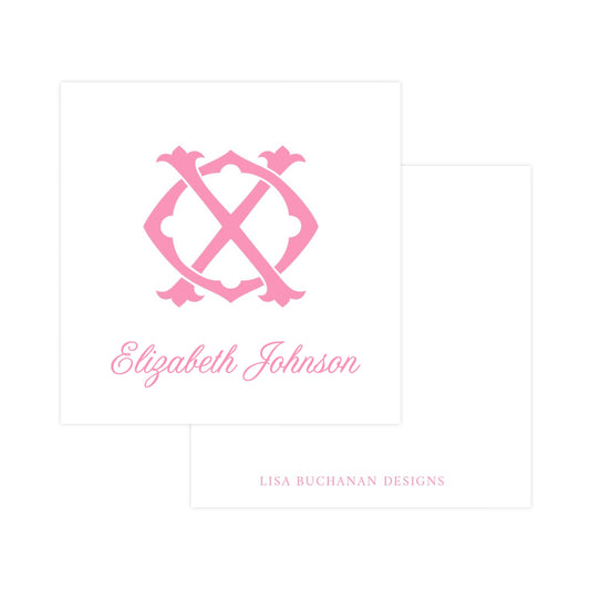 XO PINK MONOGRAM | VALENTINE'S DAY