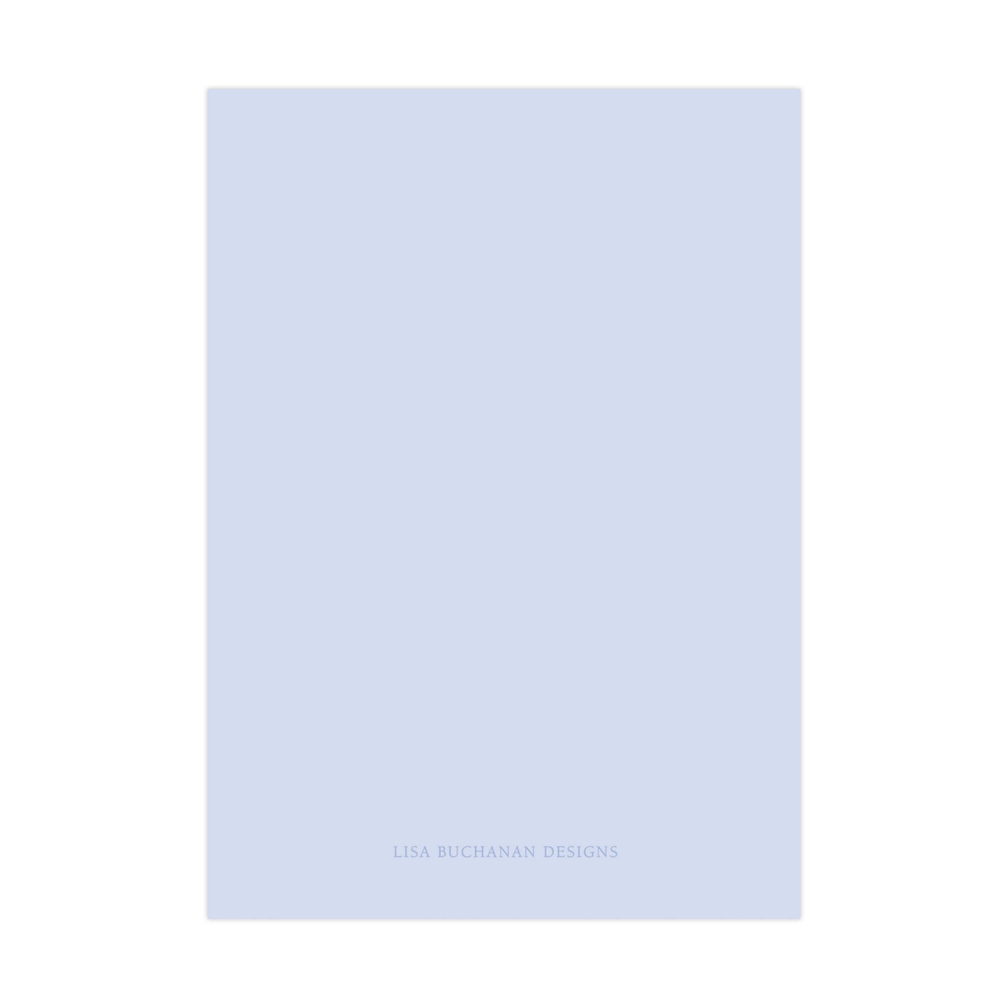 BLUE HEIRLOOM CREST | BABY SHOWER INVITATION