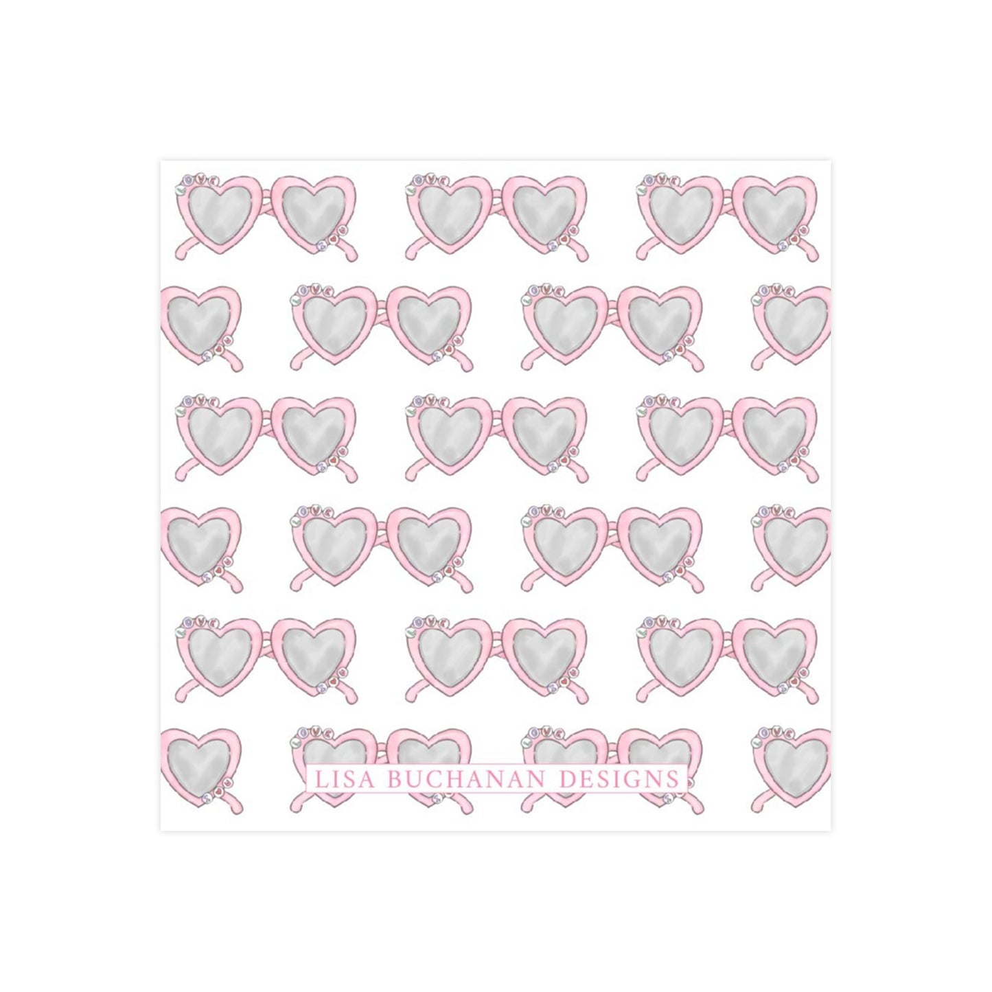 PINK HEART GLASSES | VALENTINE'S DAY
