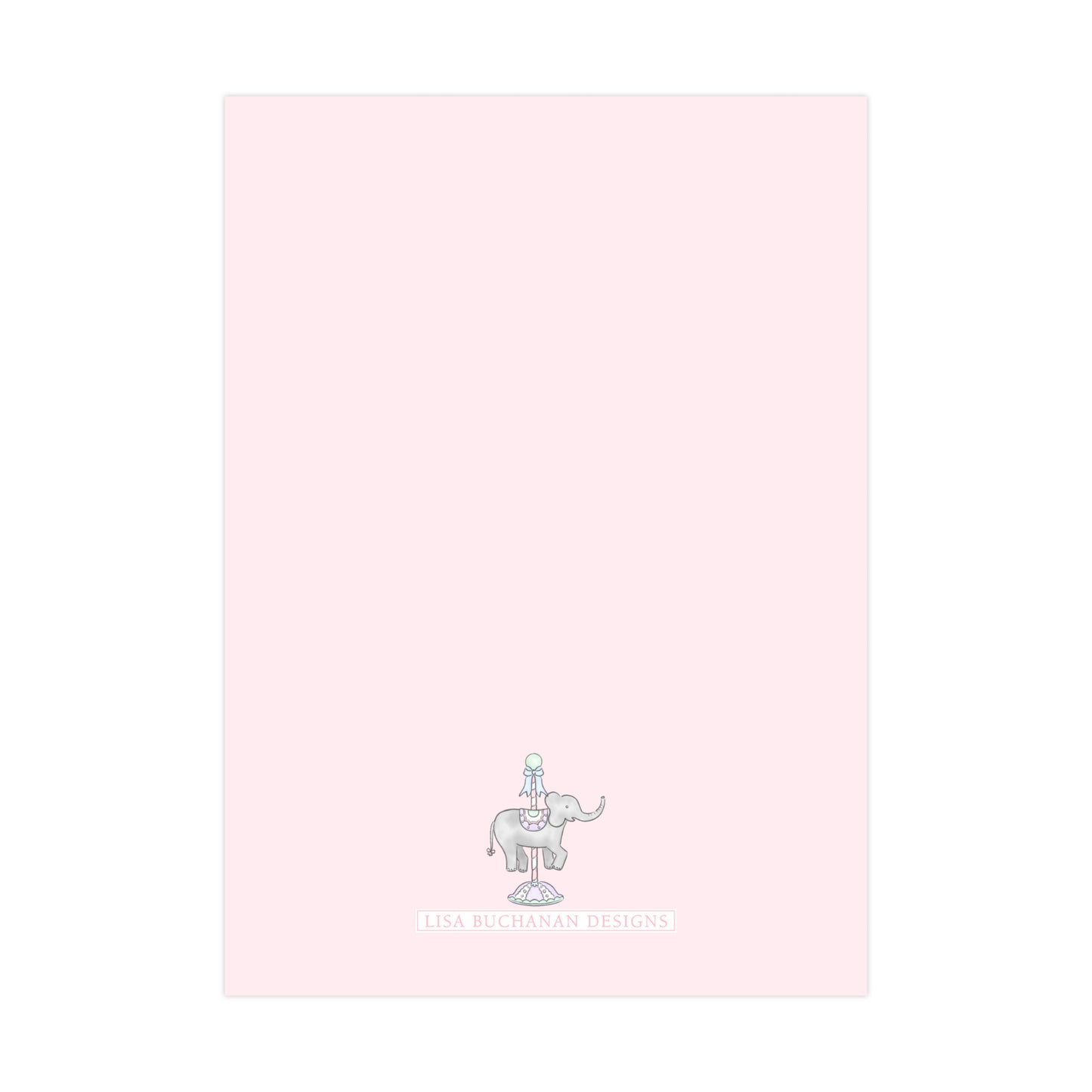 CAROUSEL BIRTHDAY (PINK) | INVITATIONS