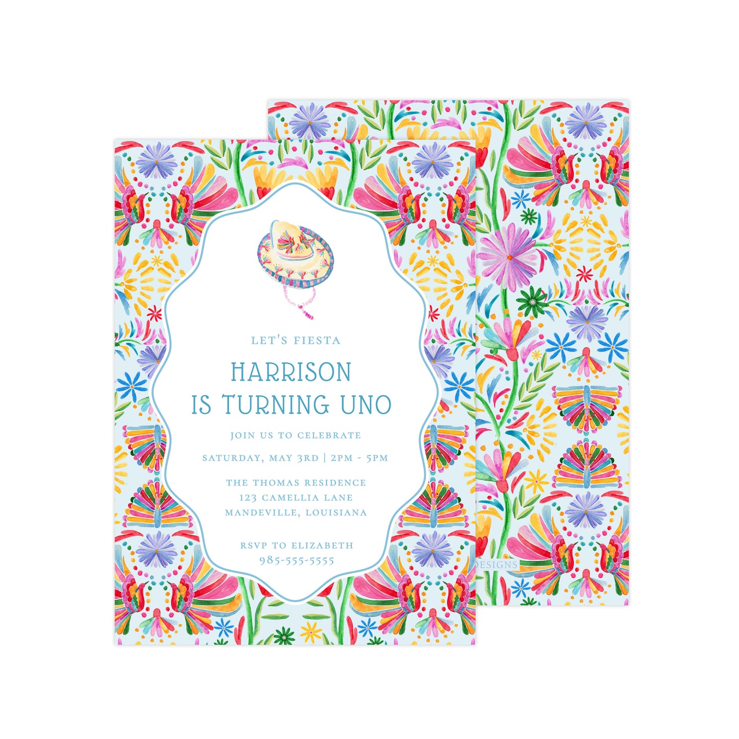 BOY FIESTA | INVITATION