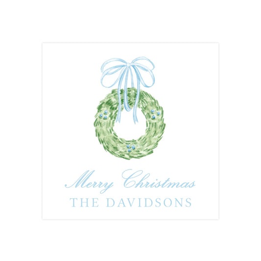 CHINOISERIE WREATH | CHRISTMAS GIFT TAGS