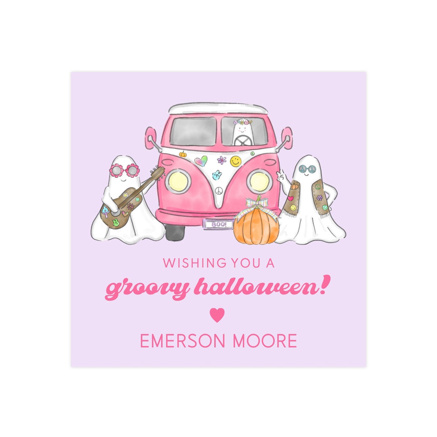 GROOVY GHOULS | GIFT TAGS & STICKERS
