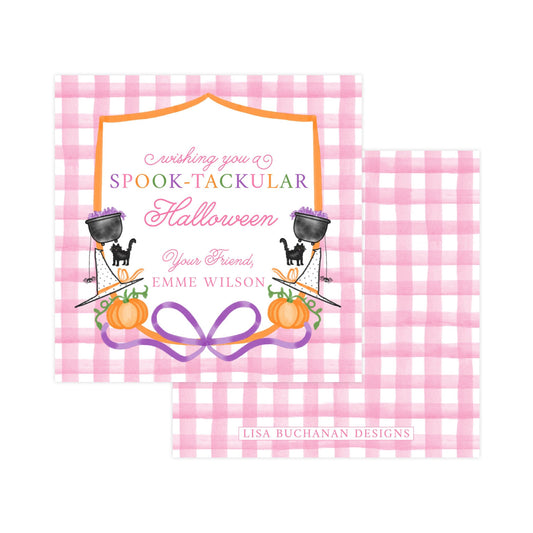 HALLOWEEN CREST | GIFT TAGS & STICKERS