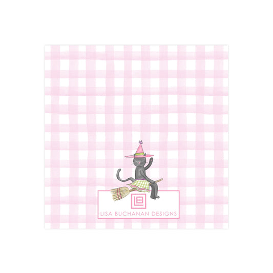 HALLOWEEN KITTEN CREST | GIFT TAGS & STICKERS