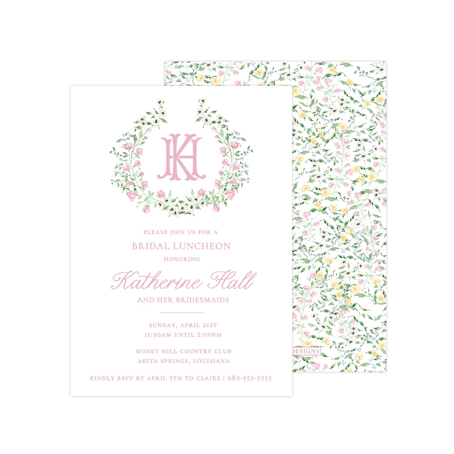 GIVE ME BUTTERFLIES | BRIDAL SHOWER INVITATION