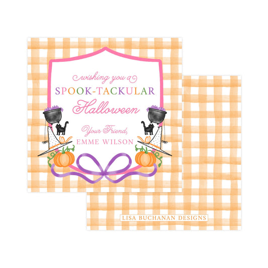 HALLOWEEN CREST | GIFT TAGS & STICKERS
