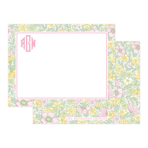 YELLOW FLORAL | NOTE CARDS