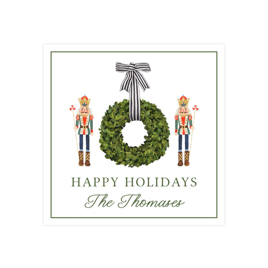 BOXWOOD NUTCRACKERS | CHRISTMAS GIFT TAGS