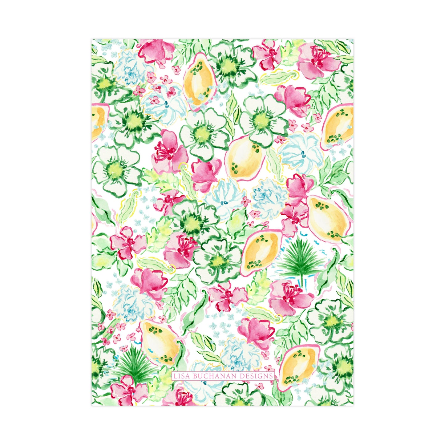 LIVE, LAUGH, LILY (CREST) | BABY SHOWER INVITATION