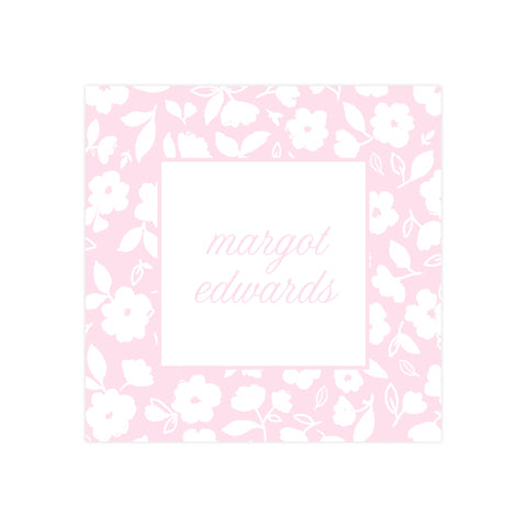 PINK FLORAL PATTERN | GIFT TAG