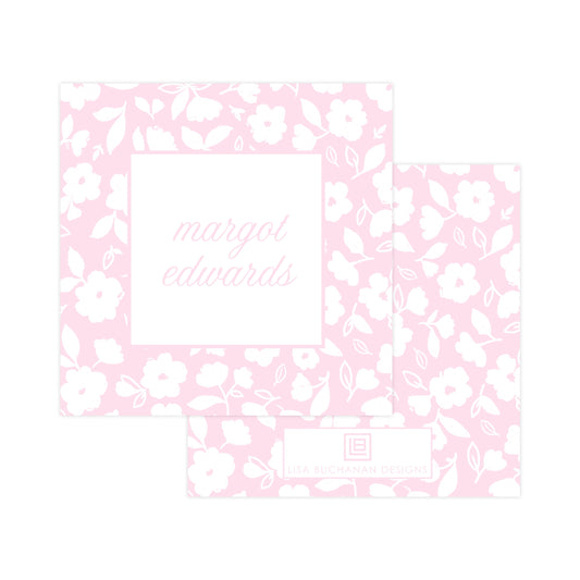 PINK FLORAL PATTERN | GIFT TAG