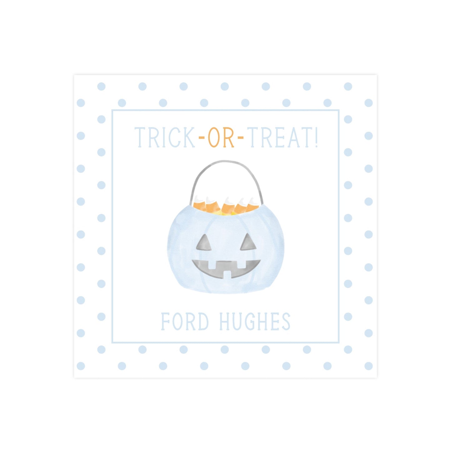 PINK PUMPKIN TRICK-OR-TREAT | GIFT TAGS & STICKERS