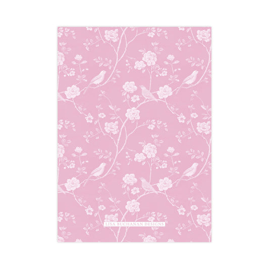 CHINOISERIE BIRDS II (PINK) | BRIDAL SHOWER INVITATIONS