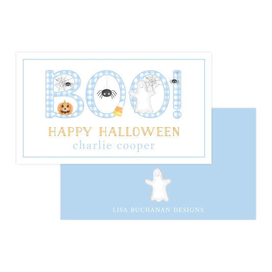 BLUE "BOO" | GIFT TAGS & STICKERS