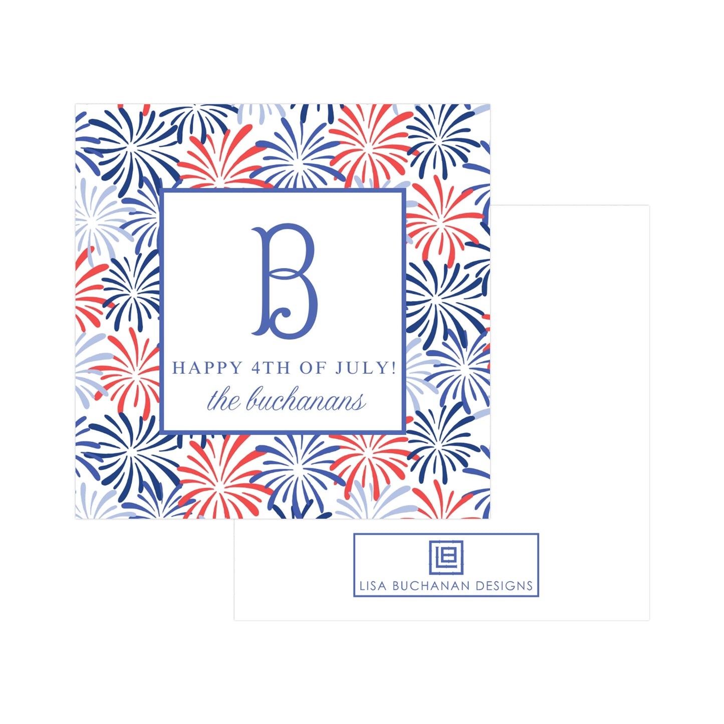 FIREWORKS | GIFT TAG