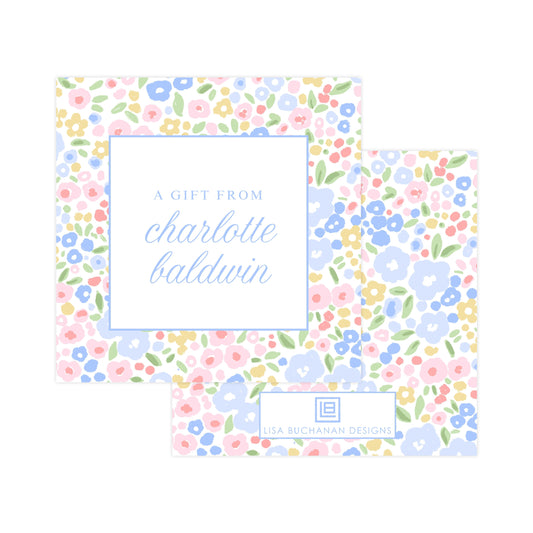 BITTY FLORAL | GIFT TAG