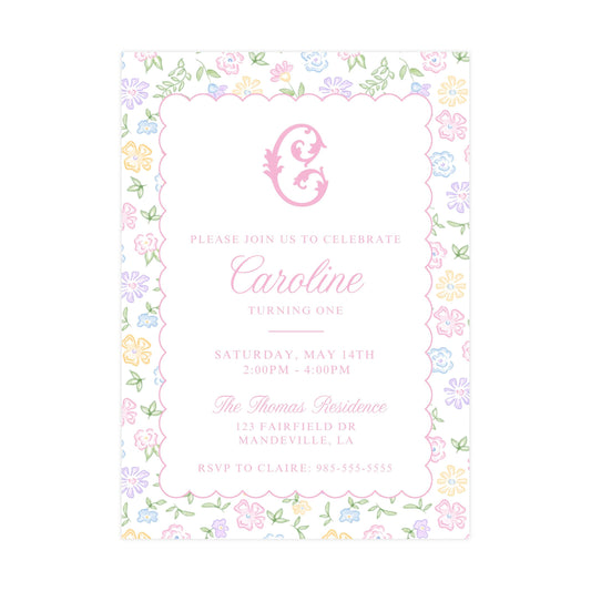 DITSY FLORAL | INVITATION