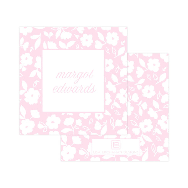PINK FLORAL | GIFT TAG