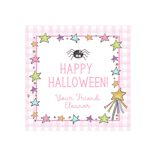 SPIDER STAR FRAME | GIFT TAGS & STICKERS