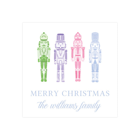 PASTEL NUTCRACKERS | CHRISTMAS GIFT TAGS