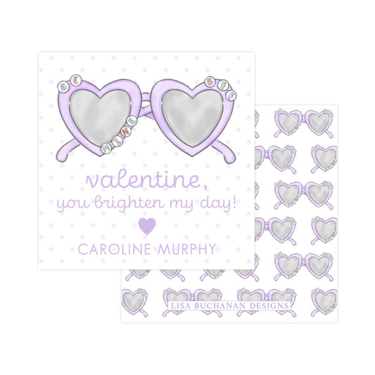 PINK HEART GLASSES | VALENTINE'S DAY