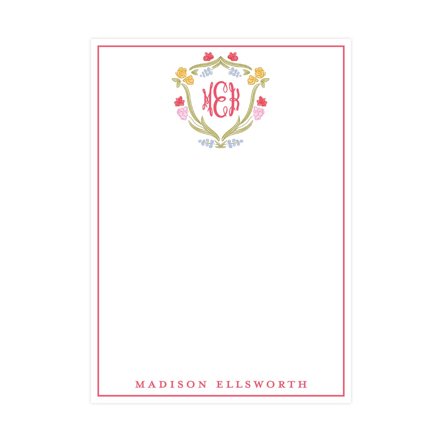 SPRING CREST | 5" X 7" NOTEPAD