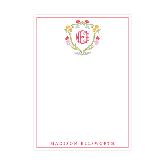 SPRING CREST | 5" X 7" NOTEPAD