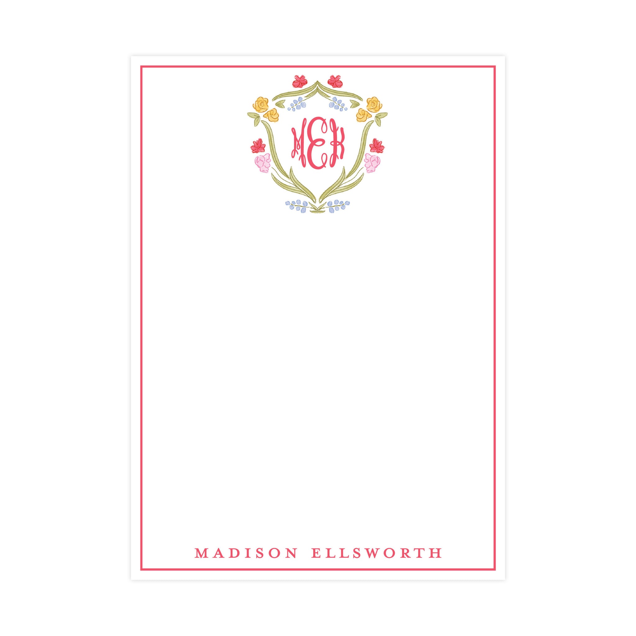 SPRING CREST | 5" X 7" NOTEPAD