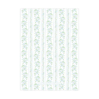 BLUE FLORAL | BABY SHOWER INVITATION