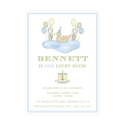 LUCKY DUCK | INVITATIONS