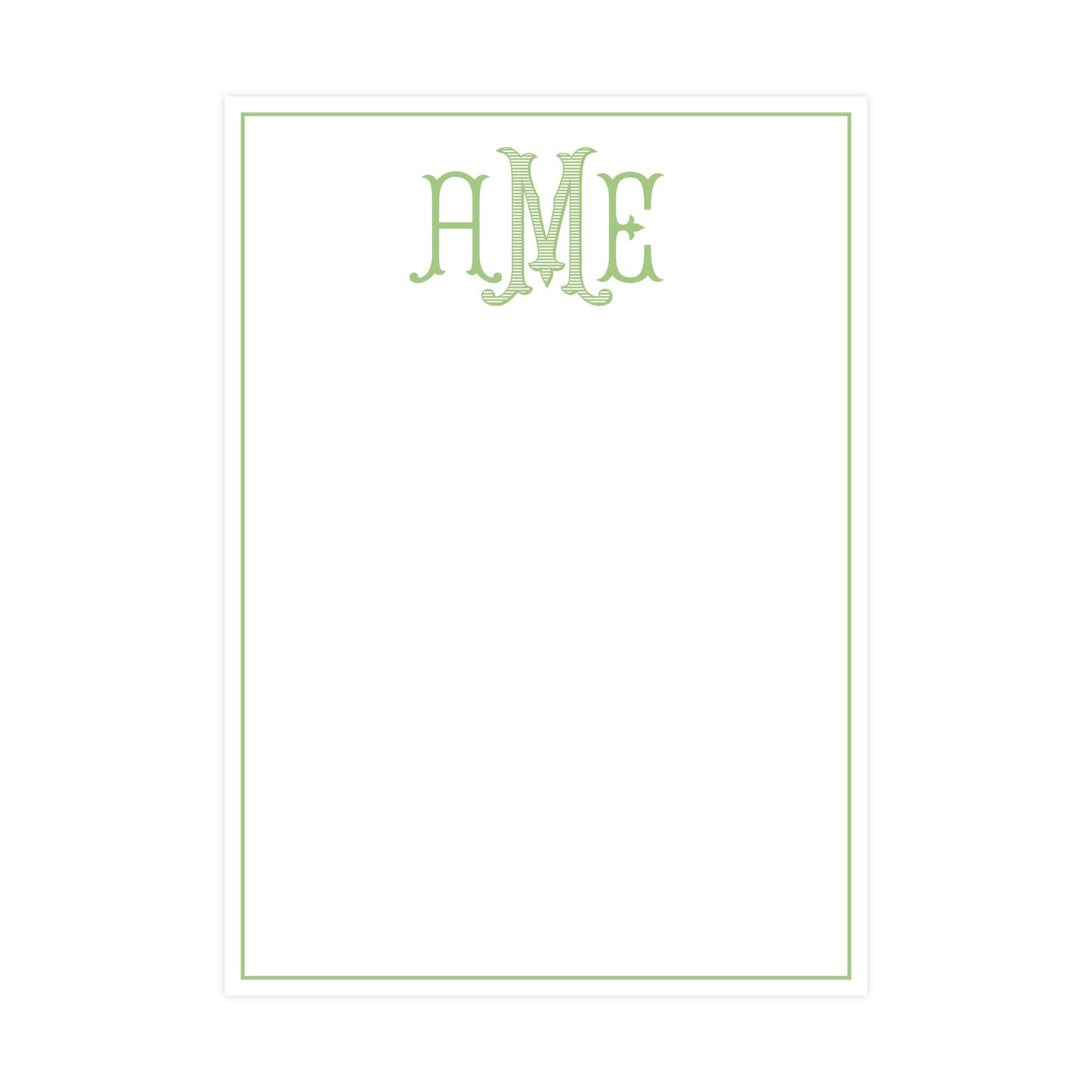 MONOGRAM | 5" X 7" NOTEPAD