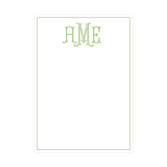 MONOGRAM | 5" X 7" NOTEPAD