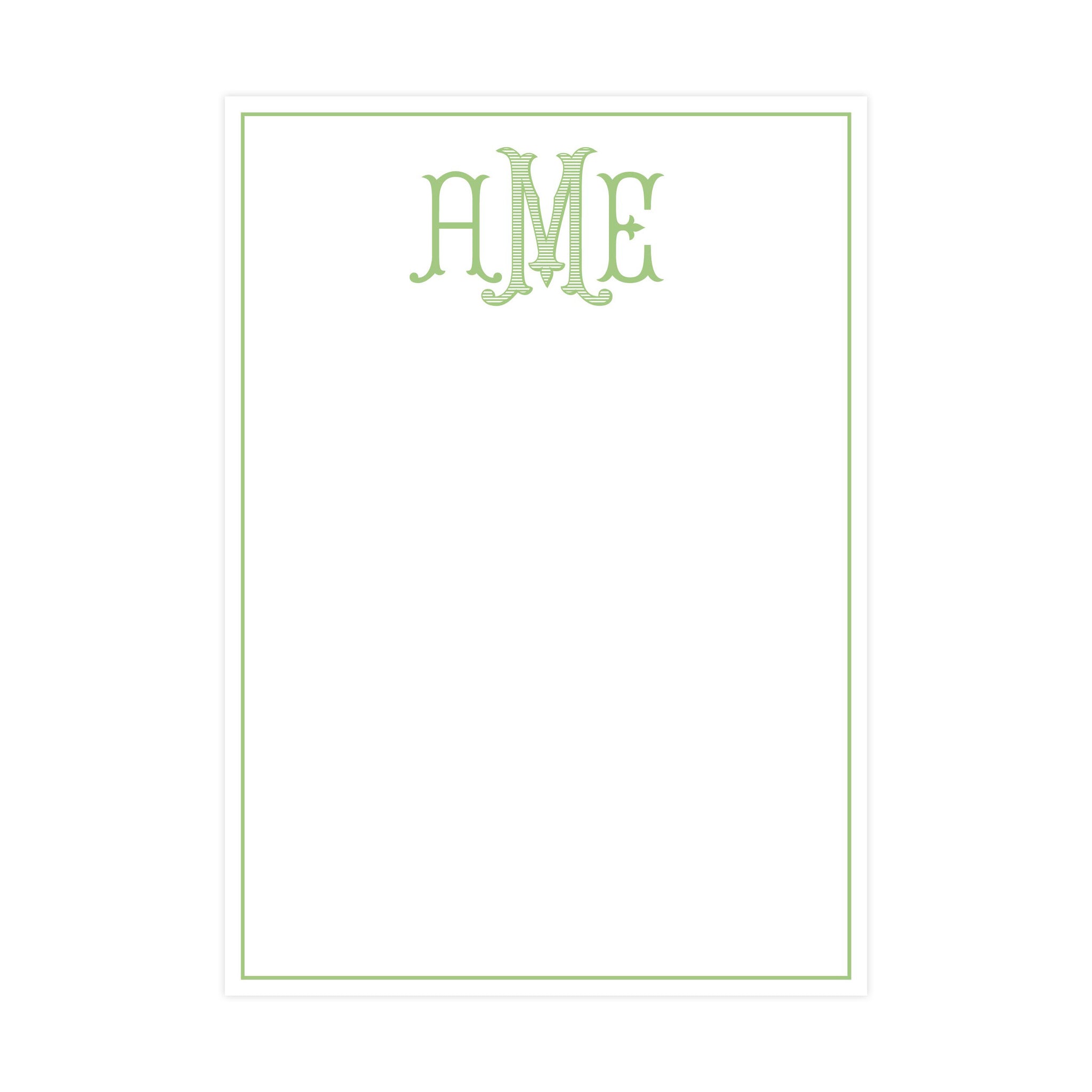 MONOGRAM | 5" X 7" NOTEPAD