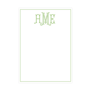 MONOGRAM | 5" X 7" NOTEPAD