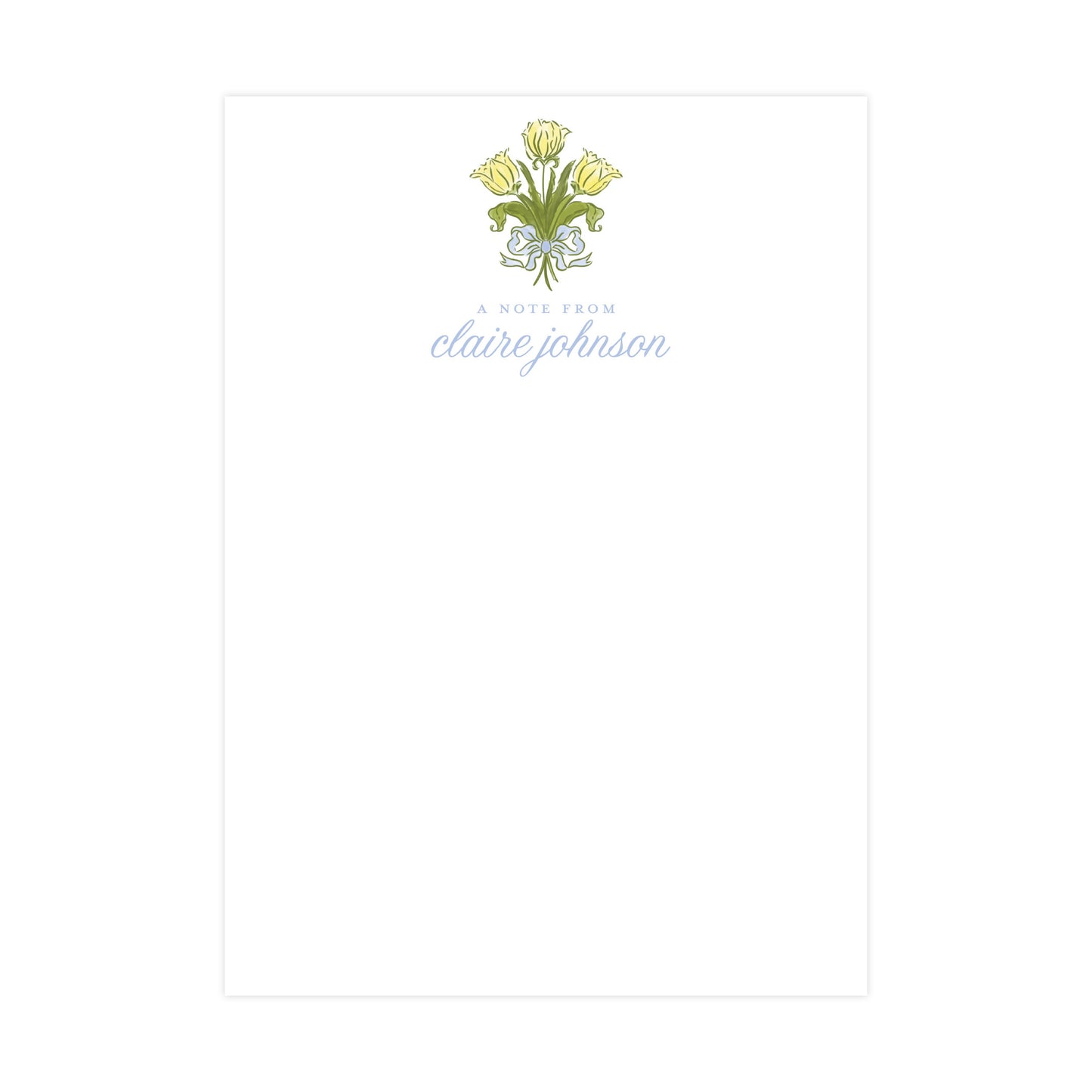 TULIP BOUQUET | 5" X 7" NOTEPAD