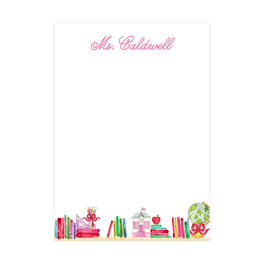 TEACHERS MAKE THE WORLD BRIGHTER | 5" X 7" NOTEPAD