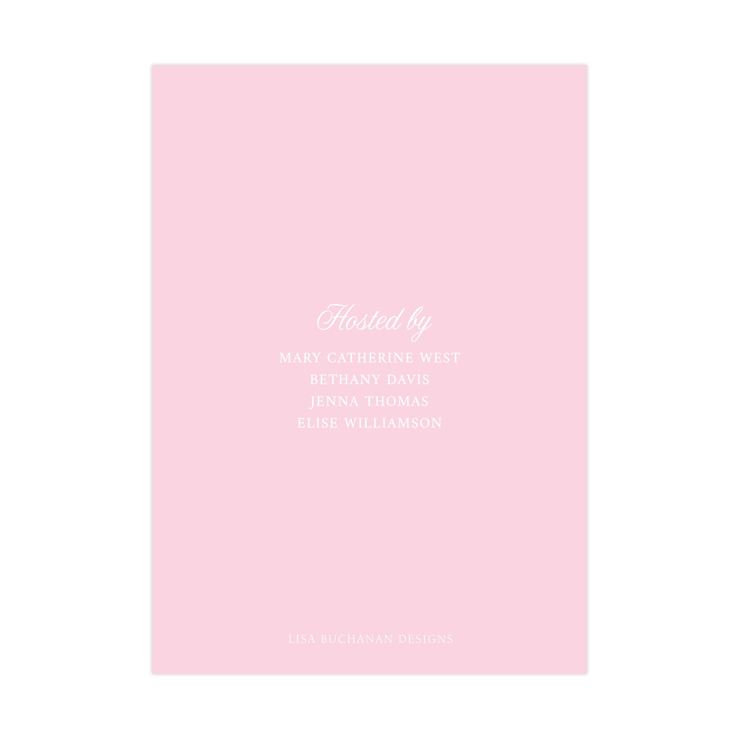 BABY GIRL BUBBLE | BABY SHOWER INVITATION