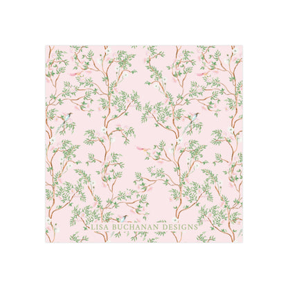 PINK CHINOISERIE | GIFT TAGS OR STICKERS