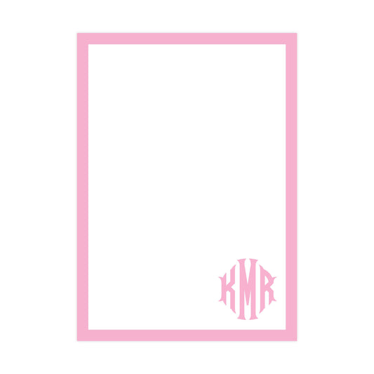 MONOGRAM | 5" X 7" NOTEPAD