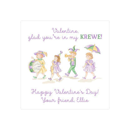 MARDI GRAS KIDS VALENTINE