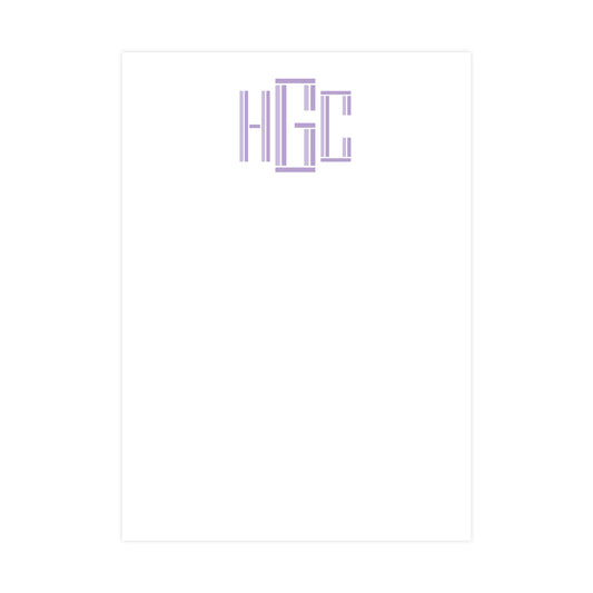 MONOGRAM | 5" X 7" NOTEPAD