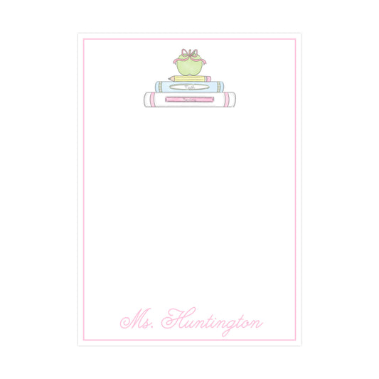 PASTEL BOOKS STACK | 5" X 7" NOTEPAD