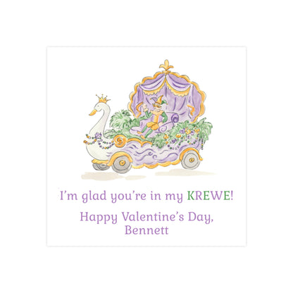 MARDI GRAS FLOAT VALENTINE