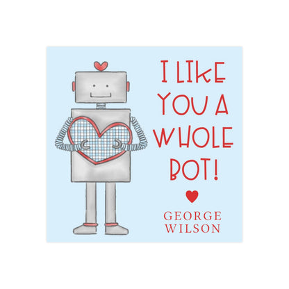ROBOT WITH HEART | VALENTINE'S GIFT TAGS