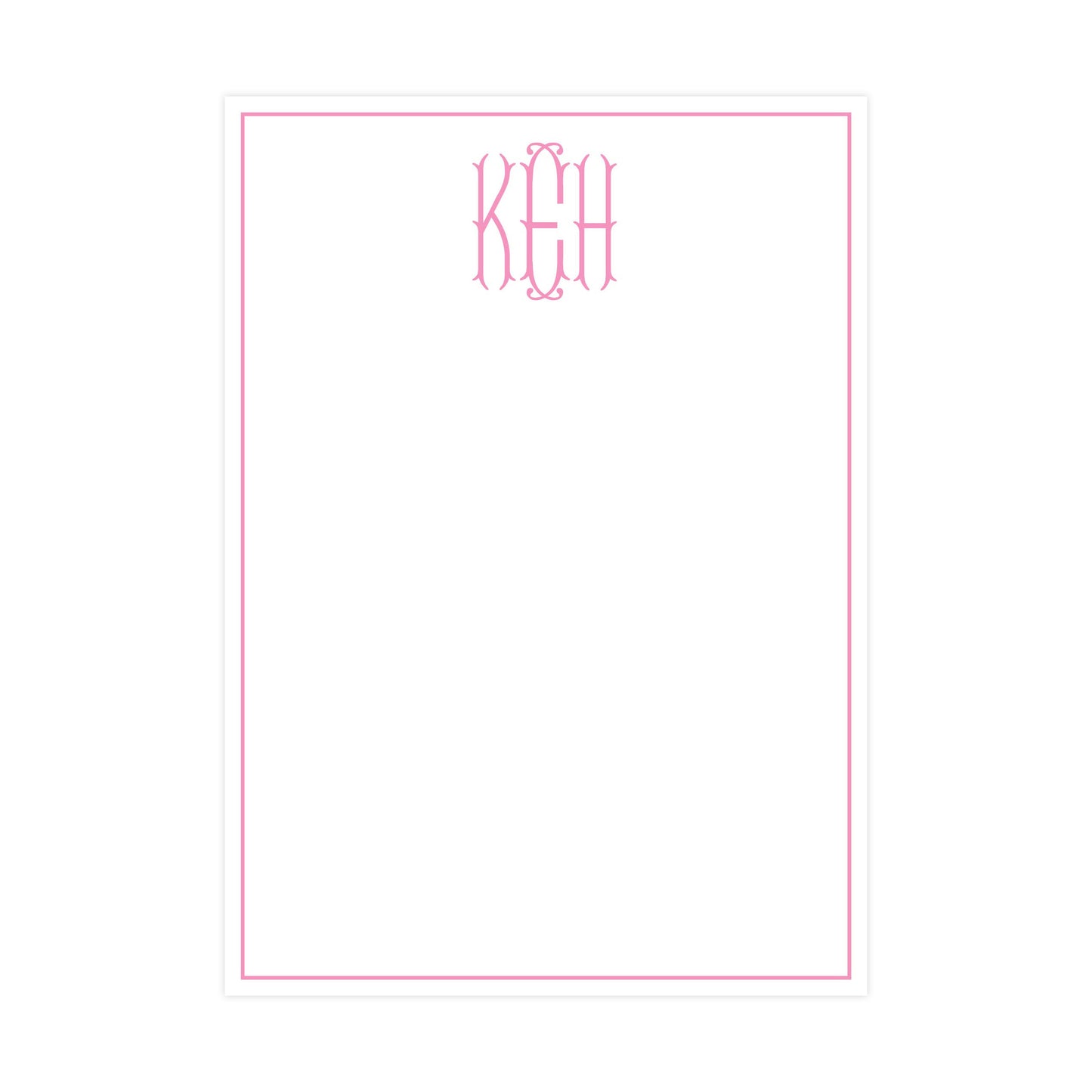 MONOGRAM | 5" X 7" NOTEPAD