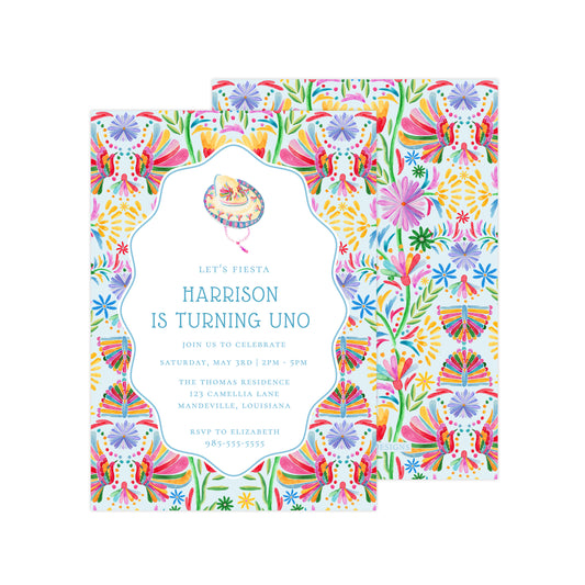 BOY FIESTA | INVITATION