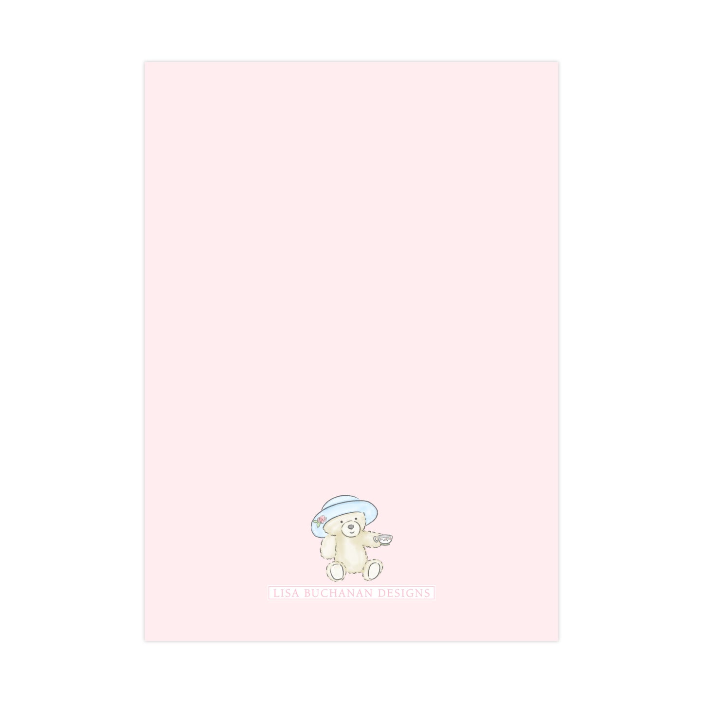TEDDY BEAR TEA PARTY (PINK) | INVITATIONS
