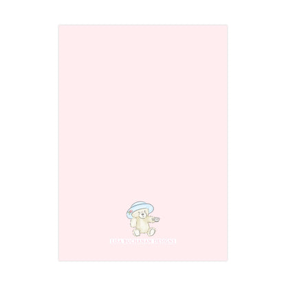 TEDDY BEAR TEA PARTY (PINK) | INVITATIONS