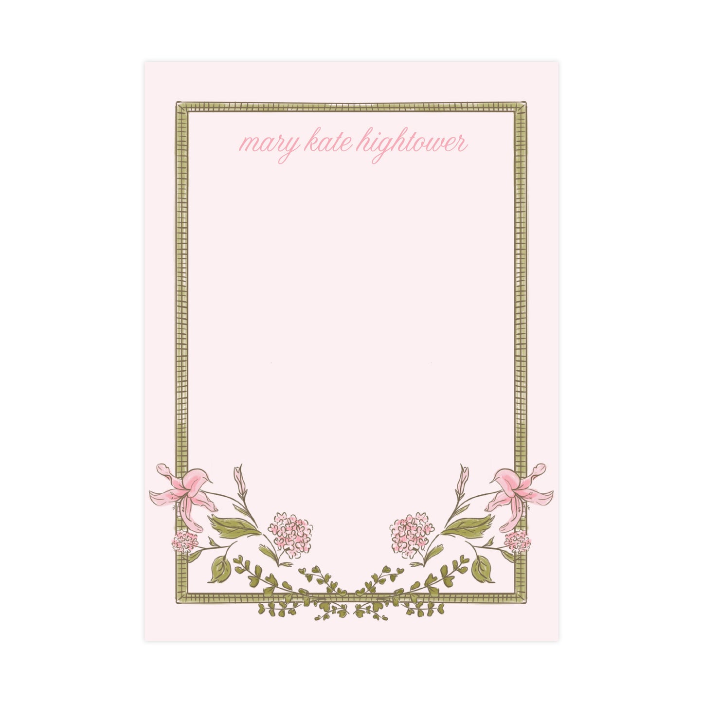 DOROTHY FLORALS | 5" X 7" NOTEPAD